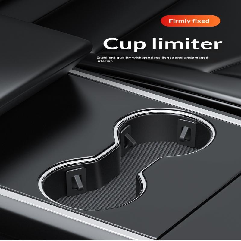 Universele Auto Bekerhouder, Insteekbegrenzer Sleuf, Schuifbegrenzer Clip, Elastisch Silicagel, Veilige Fles Binnenkant Auto Accessoires