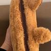Cute Plush Capybara Pencil Storage Bag Cartoon Animal Pen Case Pen Bag Multifunction Large Capacity Stationery Pouch Gifts