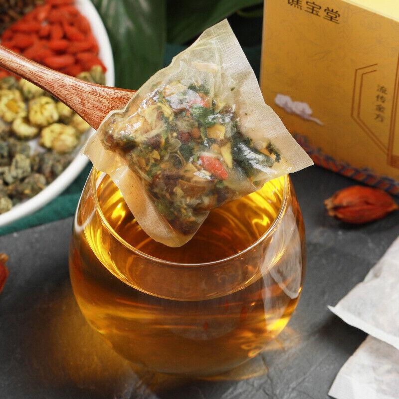 Fordelaktig Gan Tea Beskyttelse mot solnedgang Ikke-nærende Gan Tea Bag Infusion Tea