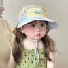 Quick-dry Cartoon Bucket Hat Car Children's Fisherman Hat Breathable Summer Kid Sun Hat  Boy