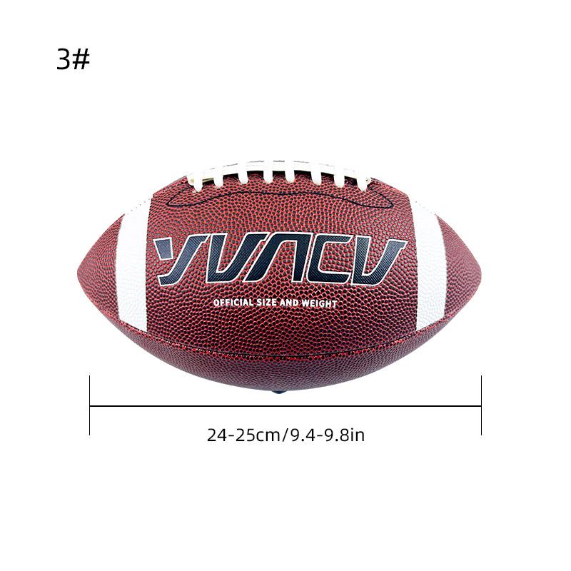 1pc Standard American Football For Youth And Adult Outdoor Sports Game Competition Training , Rugby Size 9 , 6 , 3