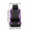Waterproof Seat Cushion Racing Style Front Seat Cover Protector Car Seat Covers  Pickup
