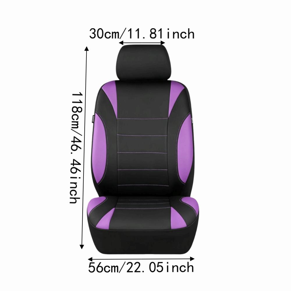 Waterproof Seat Cushion Racing Style Front Seat Cover Protector Car Seat Covers Pickup
