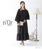 Oshare Walker Tiered Long Sleeve Tiered Layered Dress with Voluminous Sleeves and and Occasion Design n'OrLABEL Dress, Women's Tucks, Black, Formal,