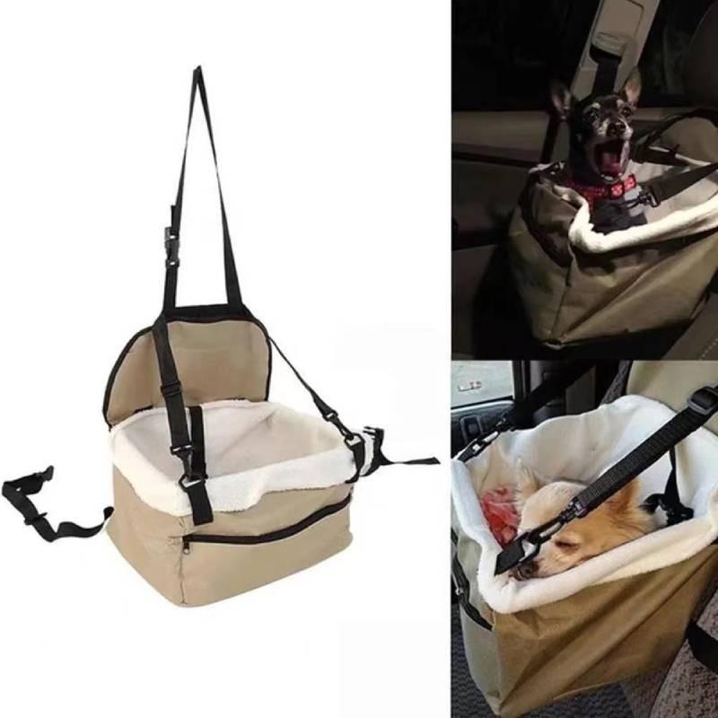 Pet Seat Carrier Snoozer Cat Puppy Dog Car Portable Safety Basket Front Bag Gift