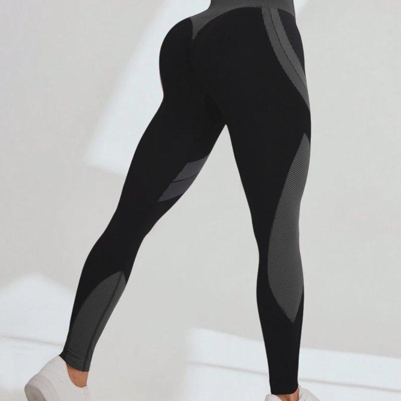 Seamless High Waist Yoga Leggings for Women with Tummy Control, Breathable Stretchy Soft Fabric, Scrunch Butt Lifting Gym Workout Pants