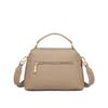 Genuine Leather Shoulder Bag with Crocodile Pattern Real Skin High-quality Feminine Milk-colored Bags