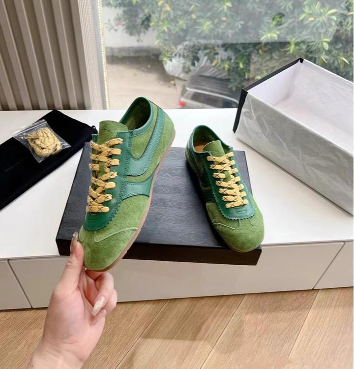 Retro avslappet stil moralsk treningssko flate enkeltsko 2024 sommer nye damesko dame lav topp dame pendling Forrest Gump sko