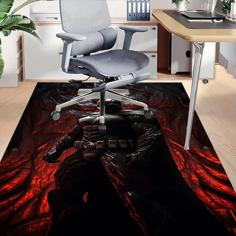 1pc Batman, Dark Knight Carpet, for Home & Office Decor, Desk Chair Carpet, Festive GiftL1428