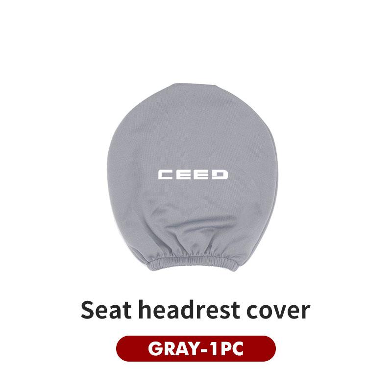 For KIA Car Seat Headrest Cover Anti-wear Protective Case Ceed ED 2006 2007 2008 2009 2010 2011 2012 aic265