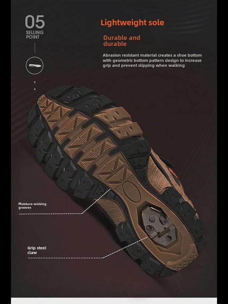 Зимние нескользящие хлопковые сапоги для мальчиков - теплые, с бархатной подкладкой, с толстой кожаной поверхностью