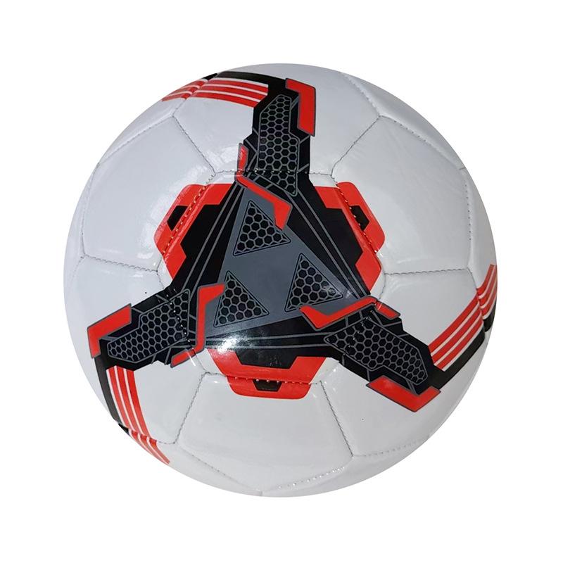Size 5 PVC/PU Machine-Sewn Football for Adults and Students - Ideal for Competition and Training