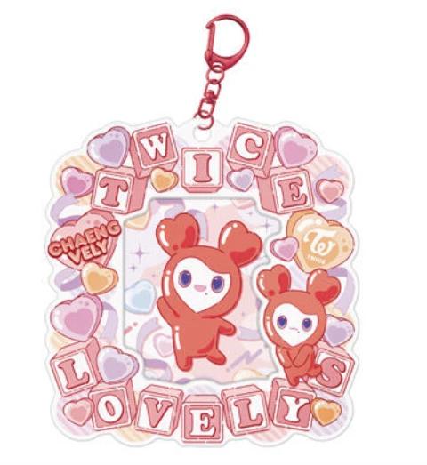 

2026 TWICE LOVELYS Тримач для карток з карткою Офіційні товари Японії JYP CHAENGVELY/A