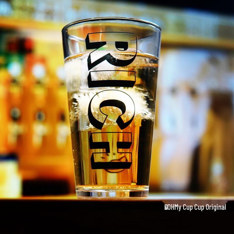 RICH Thickened Transparent Glass Mug