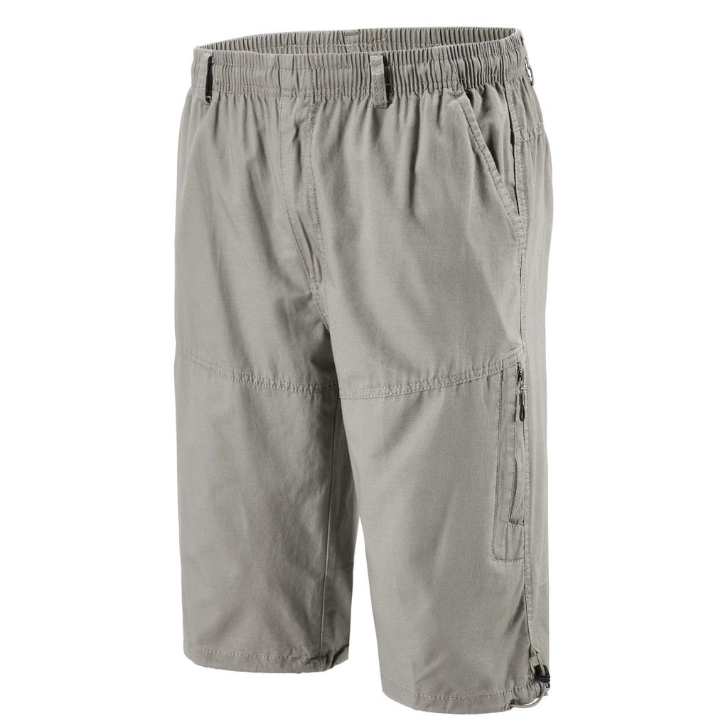 Summer tooling cropped pants, thin loose shorts, men's multi-pocket medium pants, casual sports cropped pants, men's