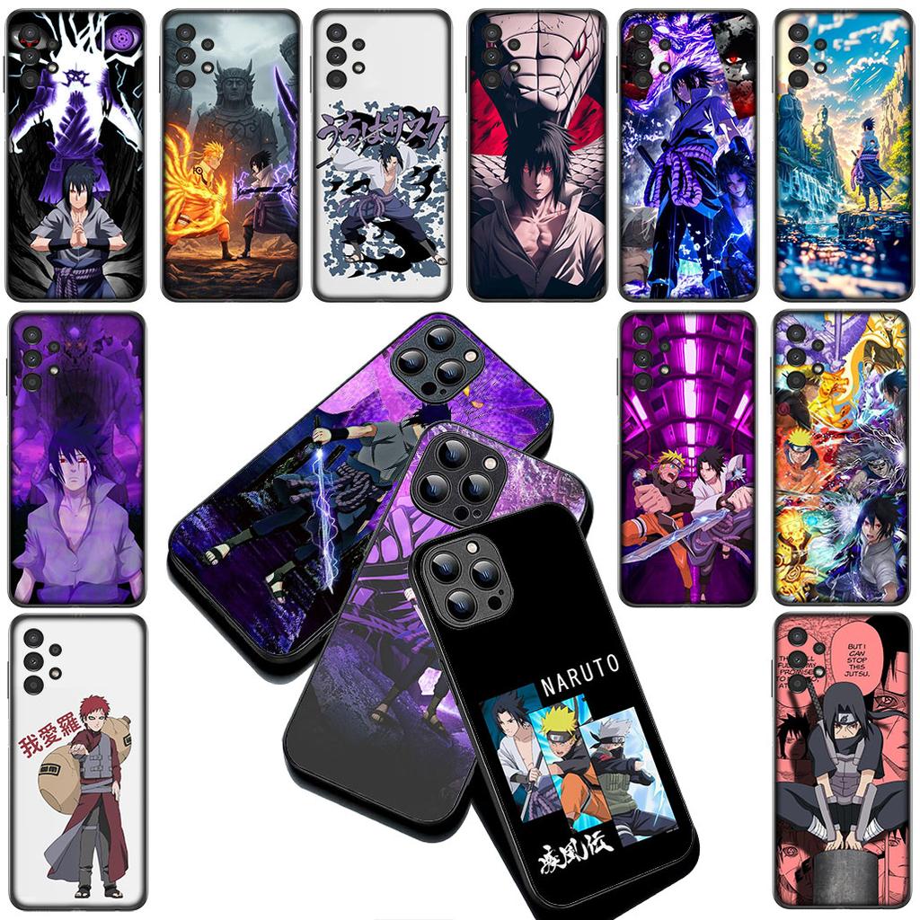 Gaara Narutos Uchiha Sasuke Silicone Cover for Xiaomi Redmi Note 12 11 10 Pro 10A 10C 12C 13C Note12 12Pro Coque Phone Case