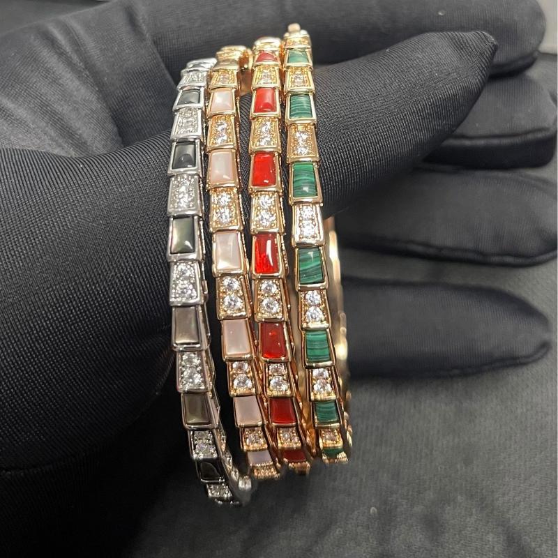 Snake Bone Beimu Circular Bracelet, Light Luxury, Fashionable, High End, Men's and Women's Temperament Bracelet