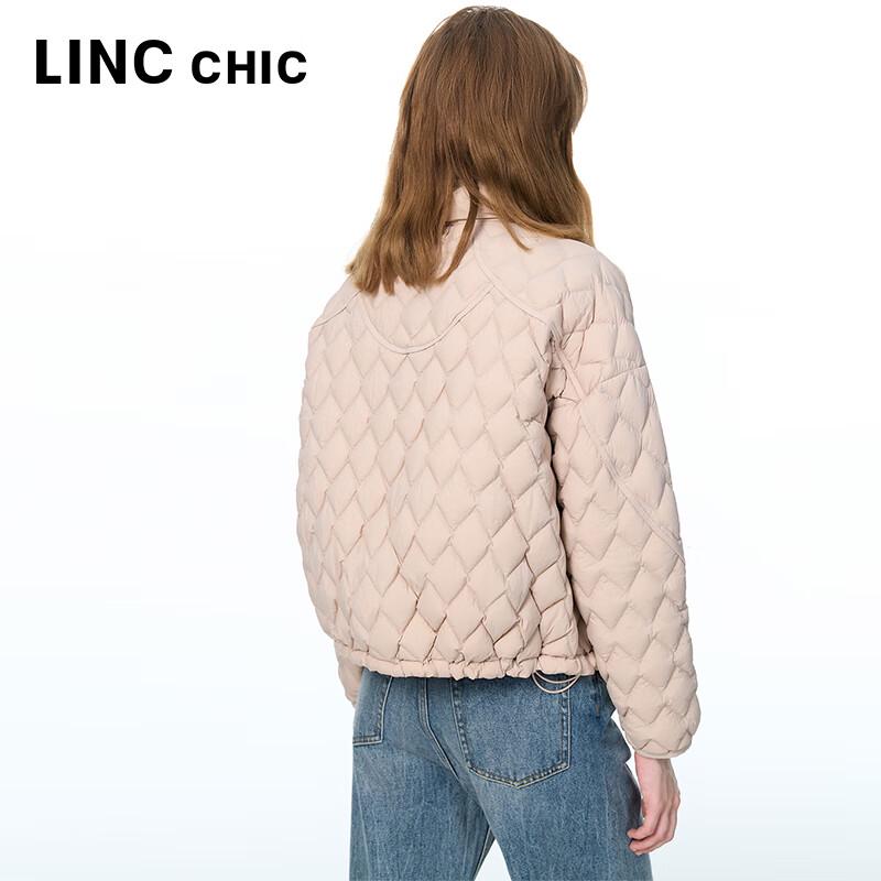 Jinyujie Damen Leichte 90% Entendaunen Stehkragen Pufferjacke