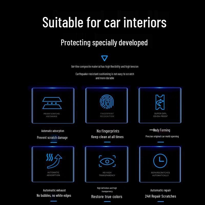 21st Gen Kia Carnival Navigation Screen Protector TPU Film