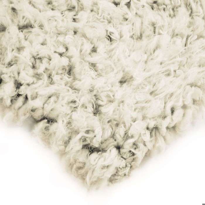 Super Soft Living Room Rug Imitation Fur Beige 160x230
