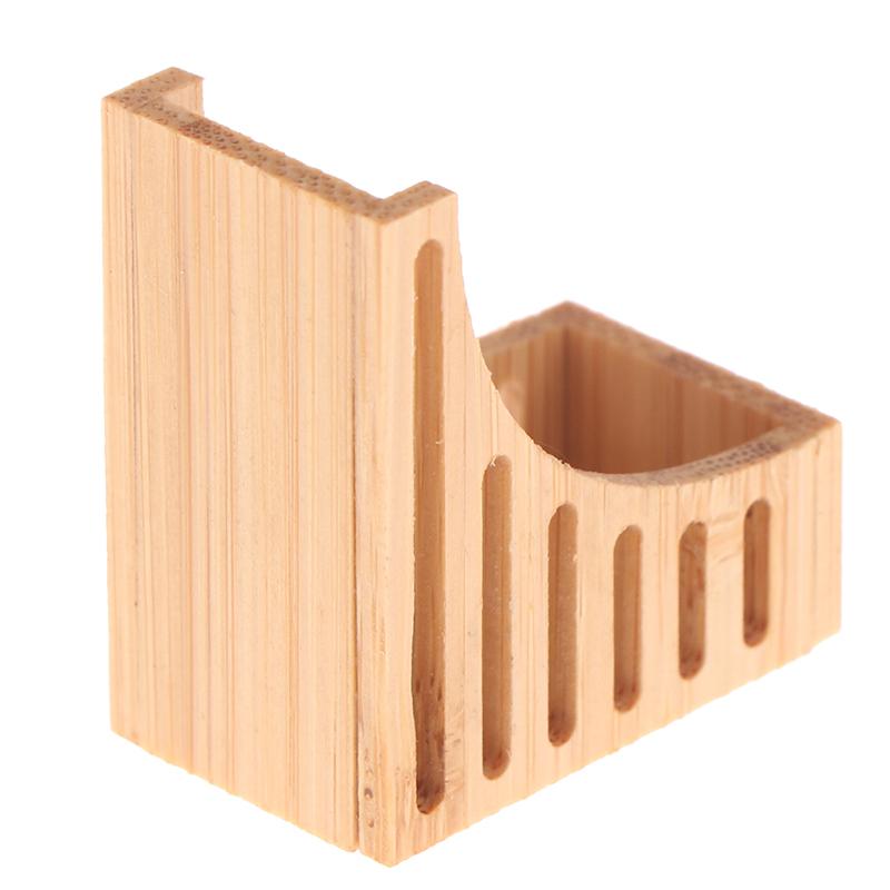 1/12 Dollhouse Mini Wooden Bookshelf Model Dollhouse Study Room Furniture Decoration Dolls House Accessories Pretend Play Toys