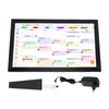 21.5 Inch Smart Digital Calendar Wall Mounted Touch Screen 32GB Home Interactive Calendar Weather Reminder Photo Frame