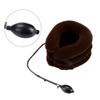 Air Inflatable Pillow Cervical Neck Traction Device For Easing Muscle Pain