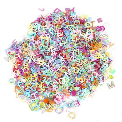 60g/Sac Confettis Pailletés Colorés Anniversaire Mariage Fête Décor Ongles Matériau DIY AccessoiresLettre