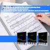 Fashion Plastic Sheet Music Organizer Office Document Holder Certificate Organizer Perfect for Rehearsals Performances