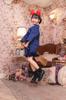 Clearstone Halloween Cosplay Delivery Service Navy Witch's Girl, 140cm,
