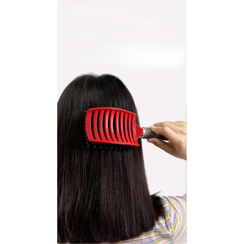 Big Curled Hair, Nine Rows Of Combs, Curly Hair, Black