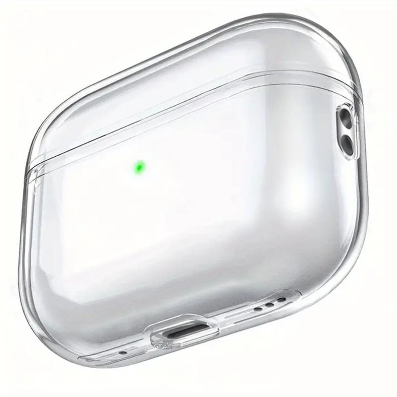 Soft Clear TPU Earphone Case For Airpods Pro 3 Airpods 4 Shockproof Transparent Cover For Airpods 2 3 Shell Case