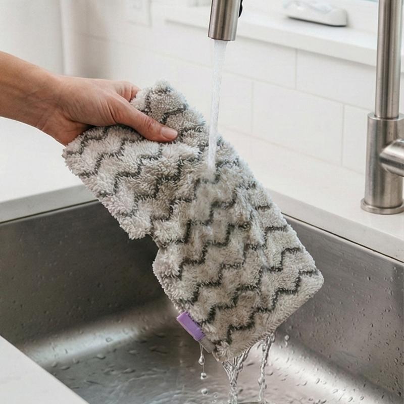 Reusable and Washable Replacement Mop Pad Offering Enhancing Absorption and Quick Dry Fabric Suitable for Steam Mops