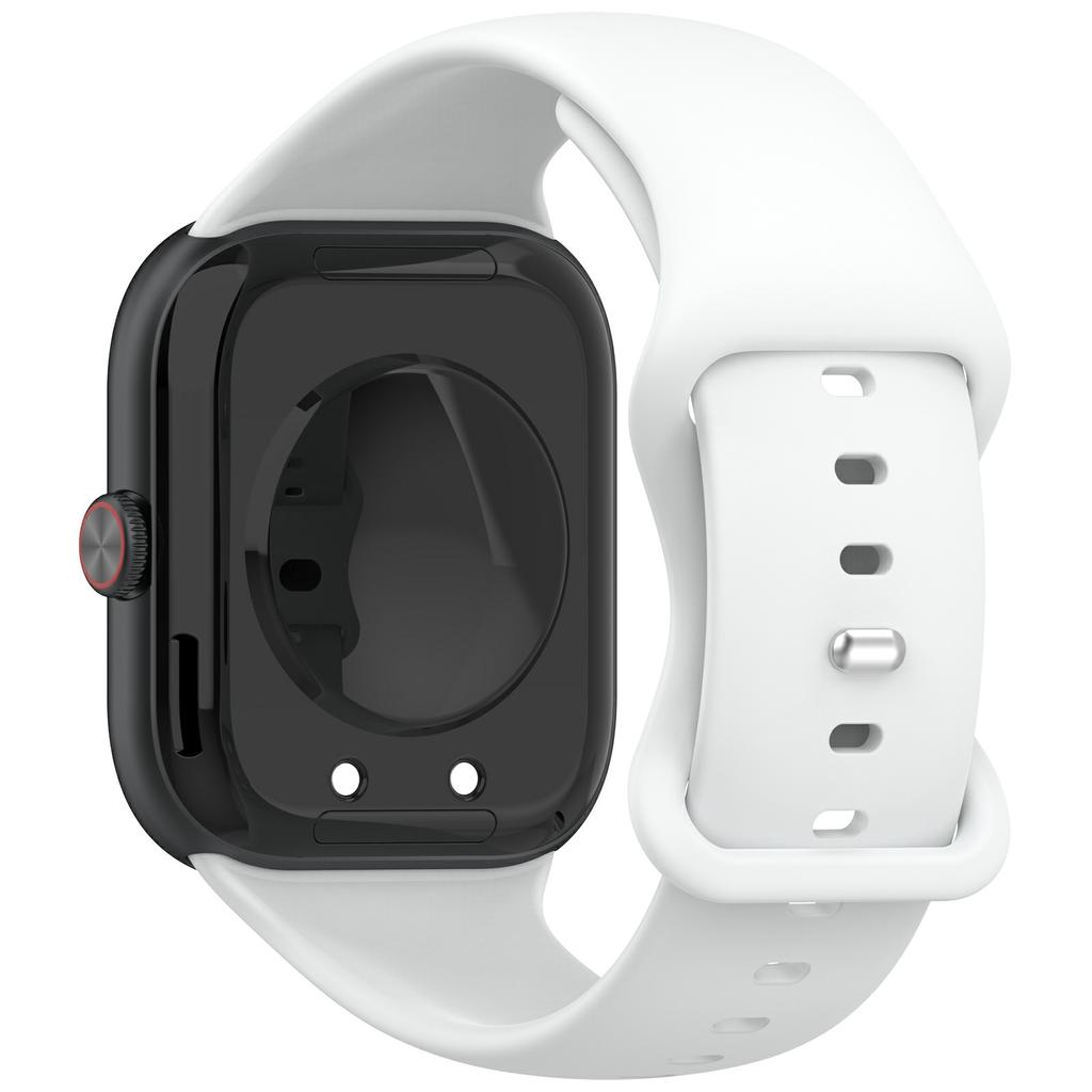 For vivo Watch GT 2/iQOO Watch GT 2 Silicone Watch Band Butterfly Clasp Steel Buckle Strap