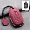 Leather Car Key Case Cover Shell For Hyundai Grand Santa Fe 3 DM I30 IX35 Ix45 Encino KONA Solaris Azera Grandeur Creta 2 Kona