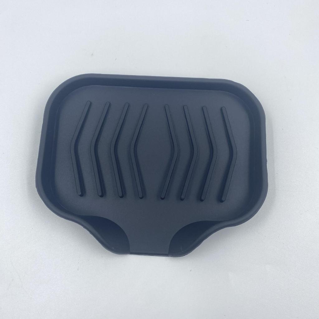 Silicone Soap Holder, Anti-slip Draining & Flowing Soap Dish for Home