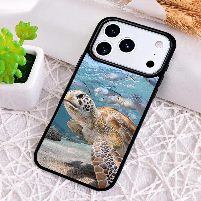 

warming green turtles soft Shockproof Phone Case for iPhone 17 Air 16e 15 11 12 14 13 Pro Max Cover Coque iPhone 16
