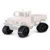 4pcs RC Car Tire Wheel Rubber Crawler Tyre for WPL 116 RC Military Truck