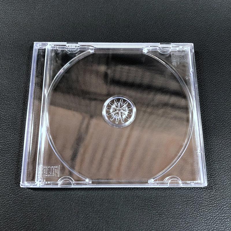 Plastic DVD Case Portable CD Storage Box CD Package Case Durable DVD Box Thickened CD DVD Disc box