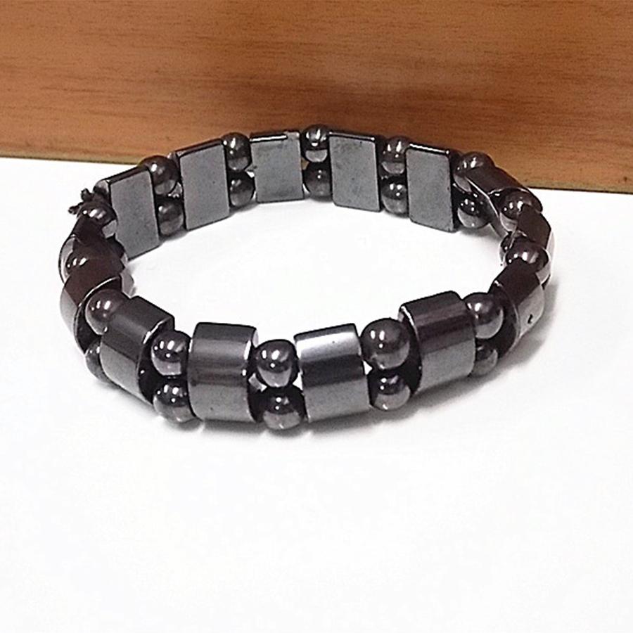 New Double Hematite Tiger's Eye Bracelets Men Tiger Eye Hematite Charm Bracelets for Women Natural Energy Stone Bracelet JewelryGood product