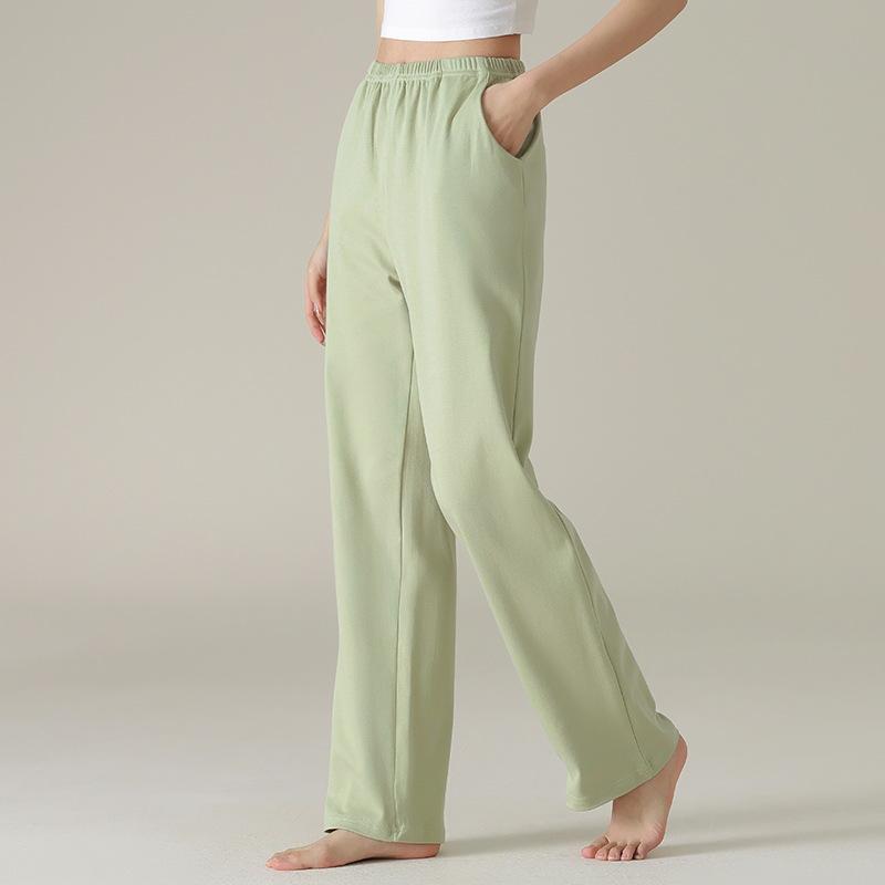 Women's Pure Cotton Loose Sleep Pants - Lightweight for Spring, Summer, and Autumn with Plus Sizes, Suitable for Casual Home or Outdoor Wear.