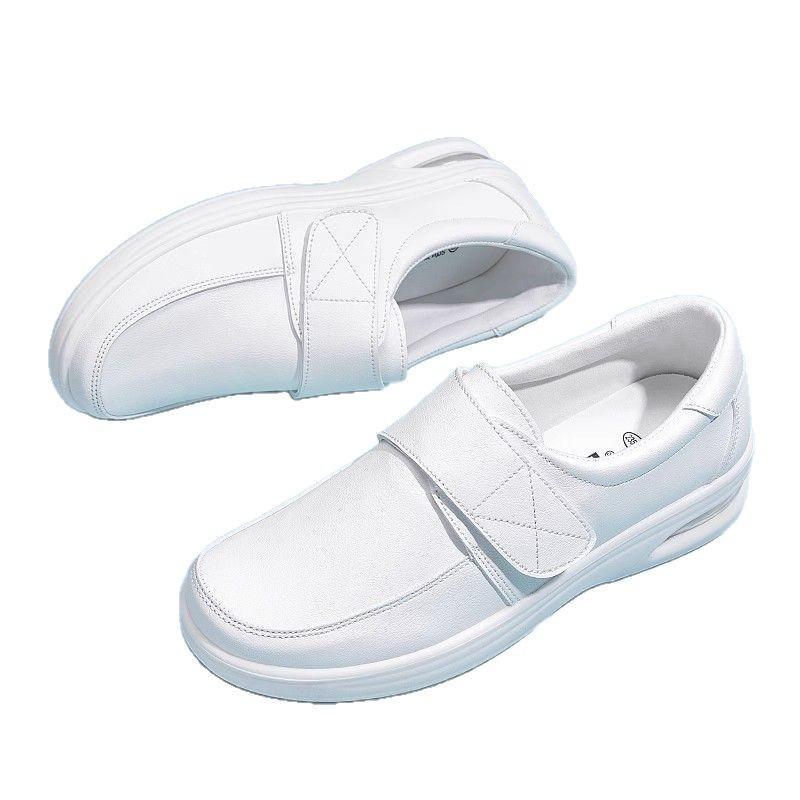 Air cushion nurse shoes women's soft soles are not tired feet, non-slip women's shoes, flat soles increase height medical shoes