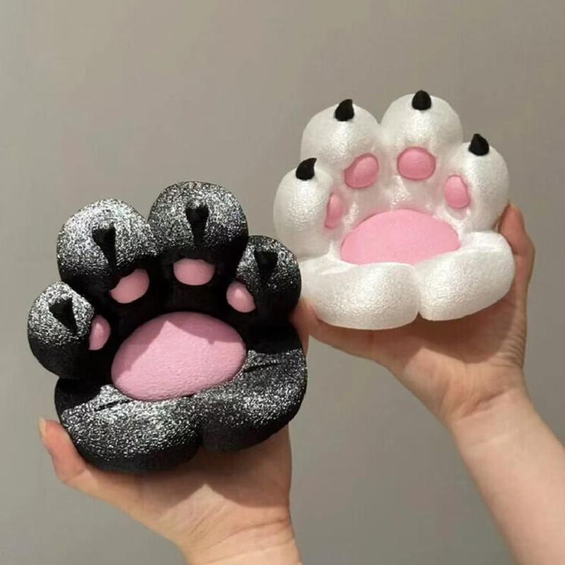 All Purpose Stable Feline Paws Phone Holder Support Brackets Antislip Silicone Pad Secure Device Holding Desk Accessory