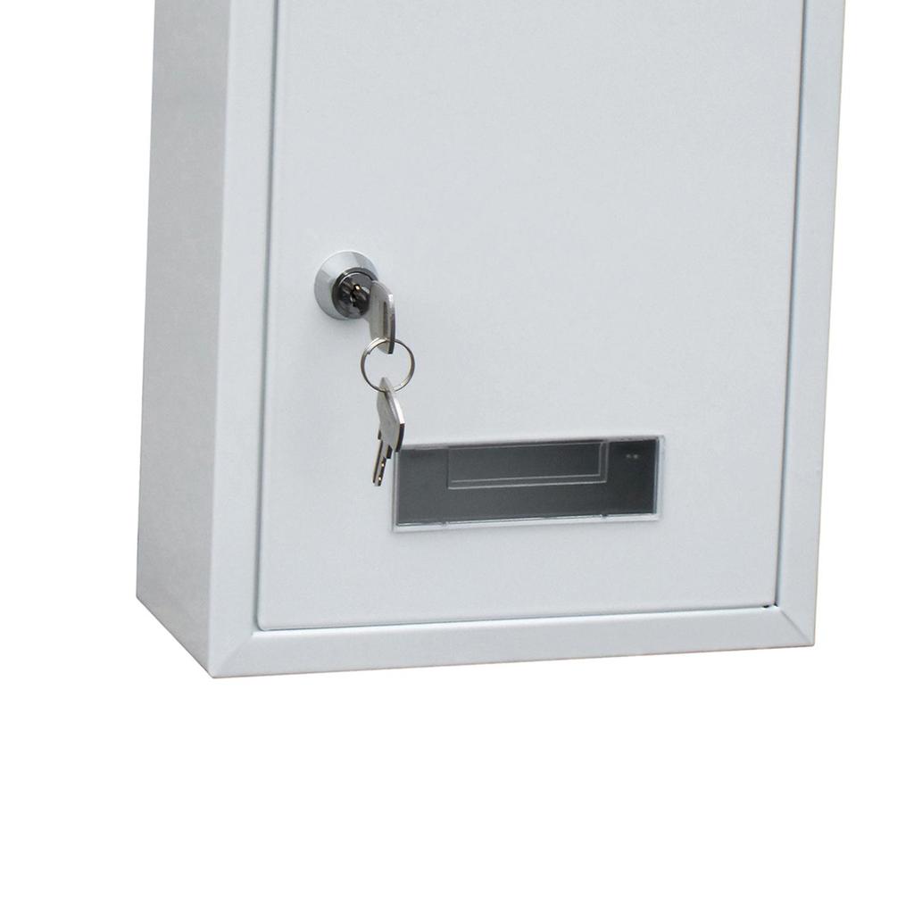 Mailbox Letterbox Wall Mounted Secure Locking Mail Box Home Drop Box Storage