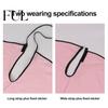 Good Waterproof Effect Hair Dye Shawl Scarf Reusable Convenient Fastener Stylist Apron for Dyeing Fixation Dyed Home Perm Beauty Salon Coloring Bibs