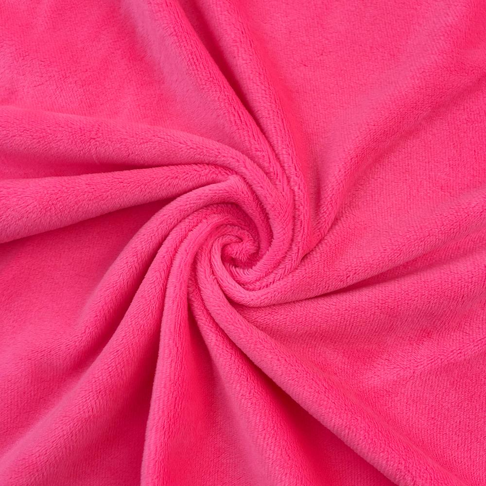 1,5 mm Florlänge Plüschstoff Umweltfreundlich Gewebt Mit 100% Polyester Material Machen Spielzeug Plüschstoff pro Meter Zum Nähen