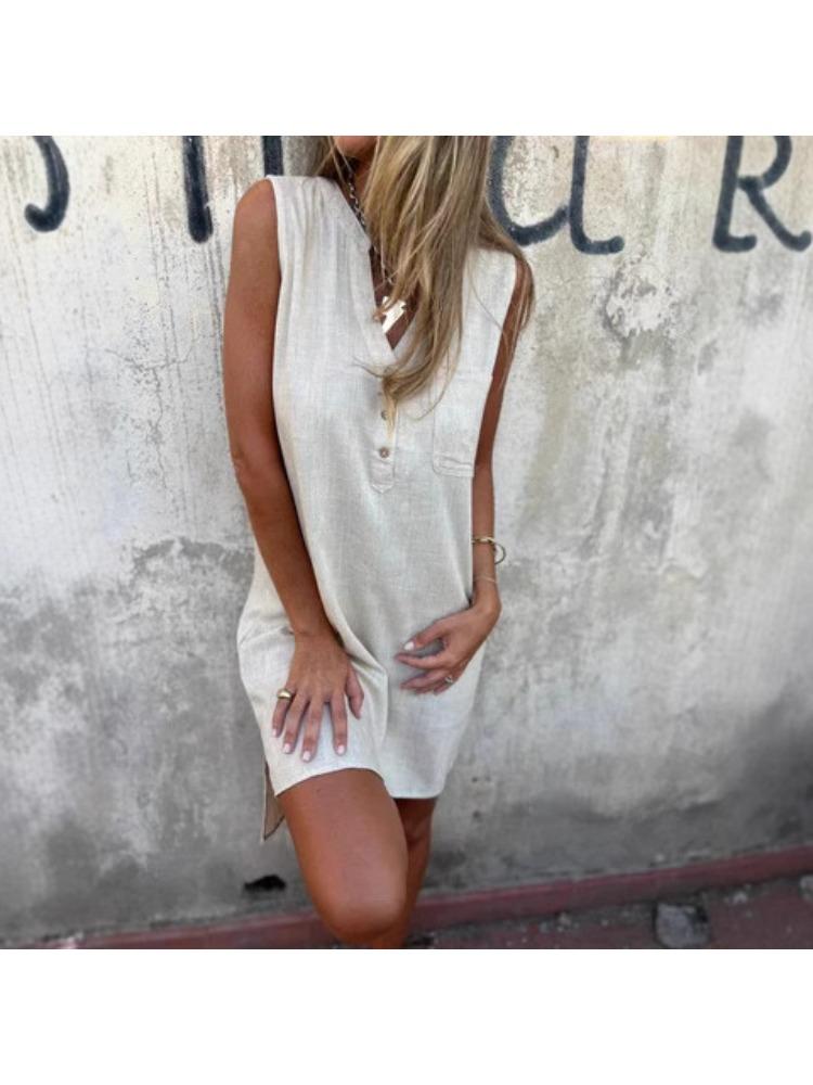 Womens Black Sleeveless Button Front Jumpsuit Shorts