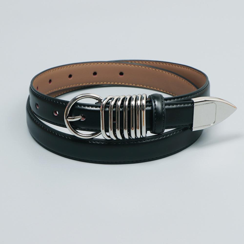 

Модный бренд ремни из воловьей кожи джинсы роскошный дизайн пряжка ремень из натуральной кожи ремень для женщин 105x2.3cm чёрный