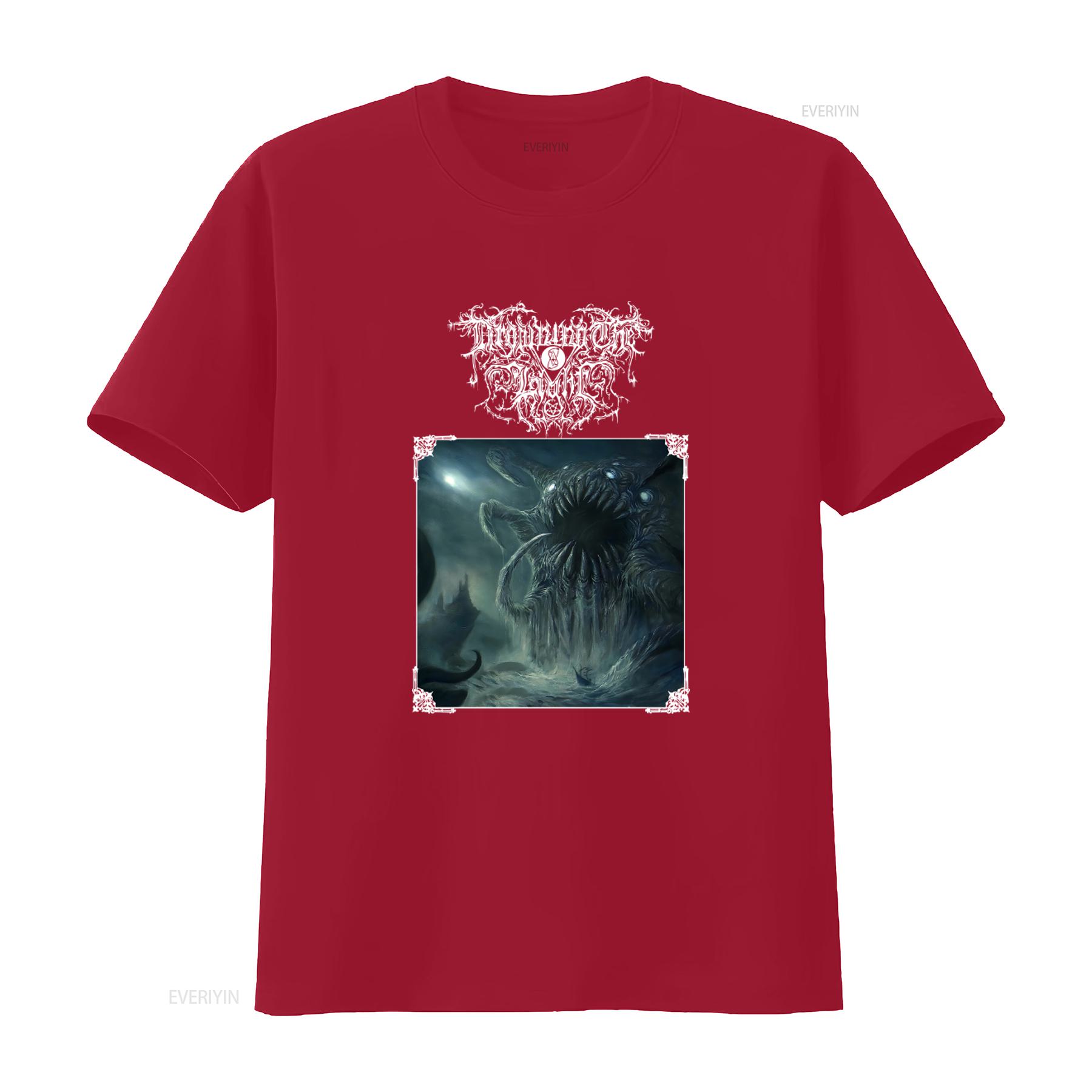 Drowning The Light From Abyss Футболка XL Chasm Urgehal Urfaust Inquisition Темное Фэнтези Арт Принт винтажная Стиранная Удобная S