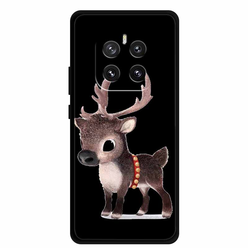 For Honor GT Pro 5G Phone Case Lovely Cartoon Cat Black Silicone Soft Back Cover For Honor GT Pro Case G T Pro Coque 6.78" Shell
